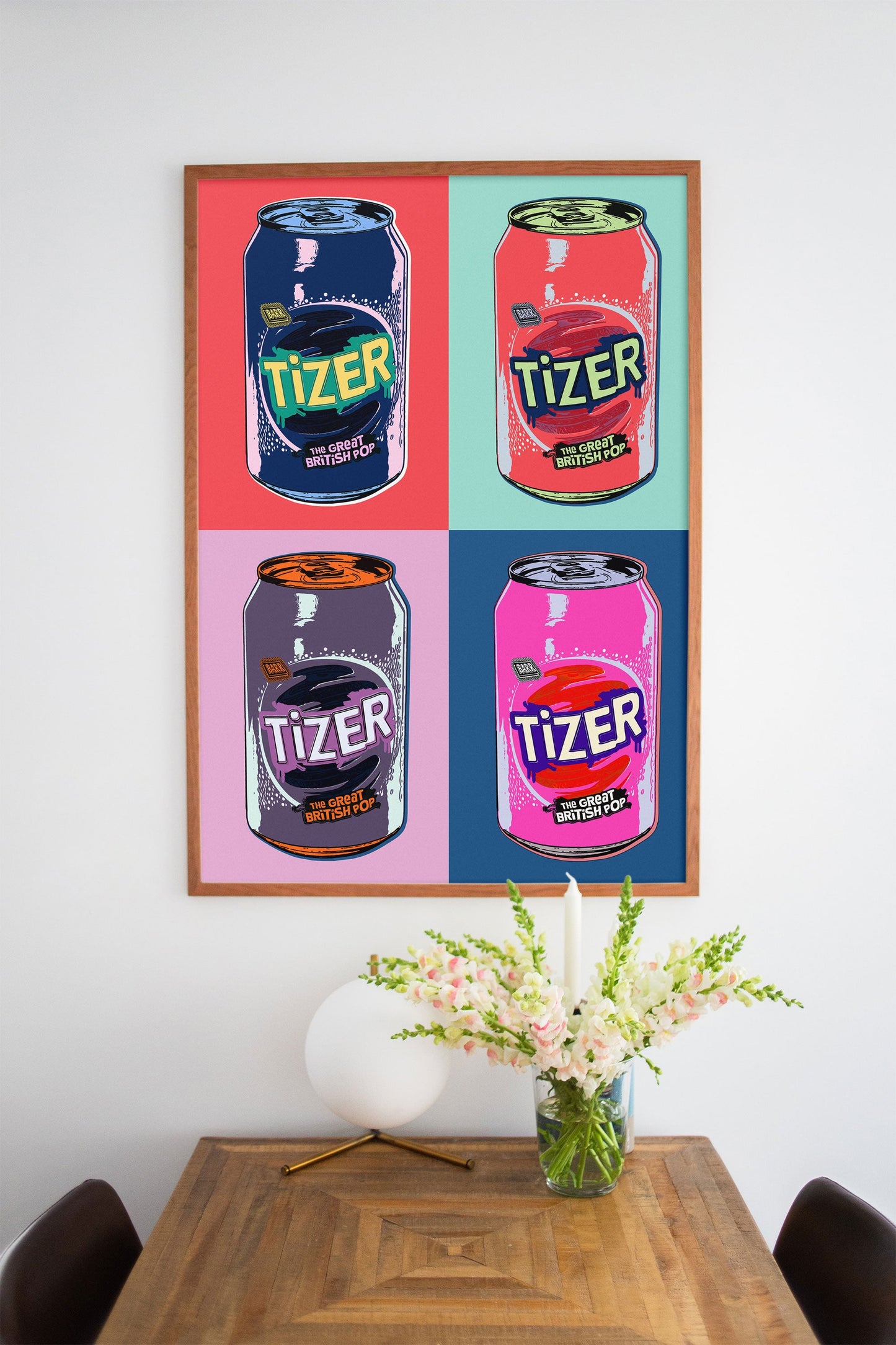 Warhol Pop Art Tizer Print | Kitchen Print