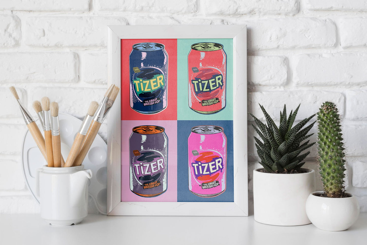 Warhol Pop Art Tizer Print | Kitchen Print