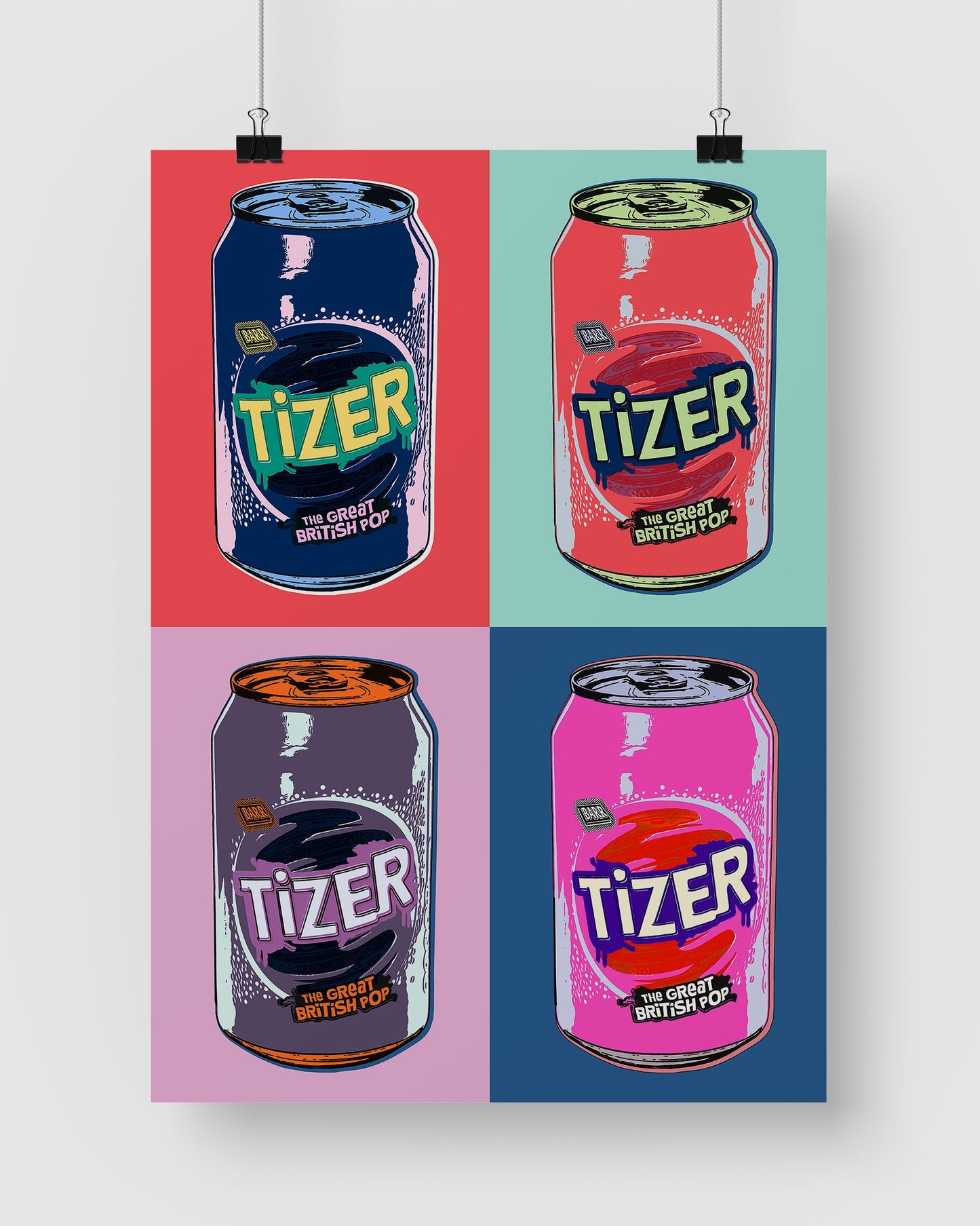 Warhol Pop Art Tizer Print | Kitchen Print