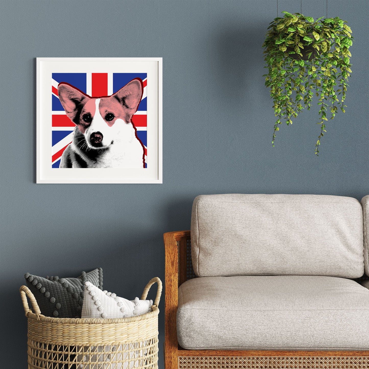 Warhol Corgi Pop Art Print | Royal Pop Art