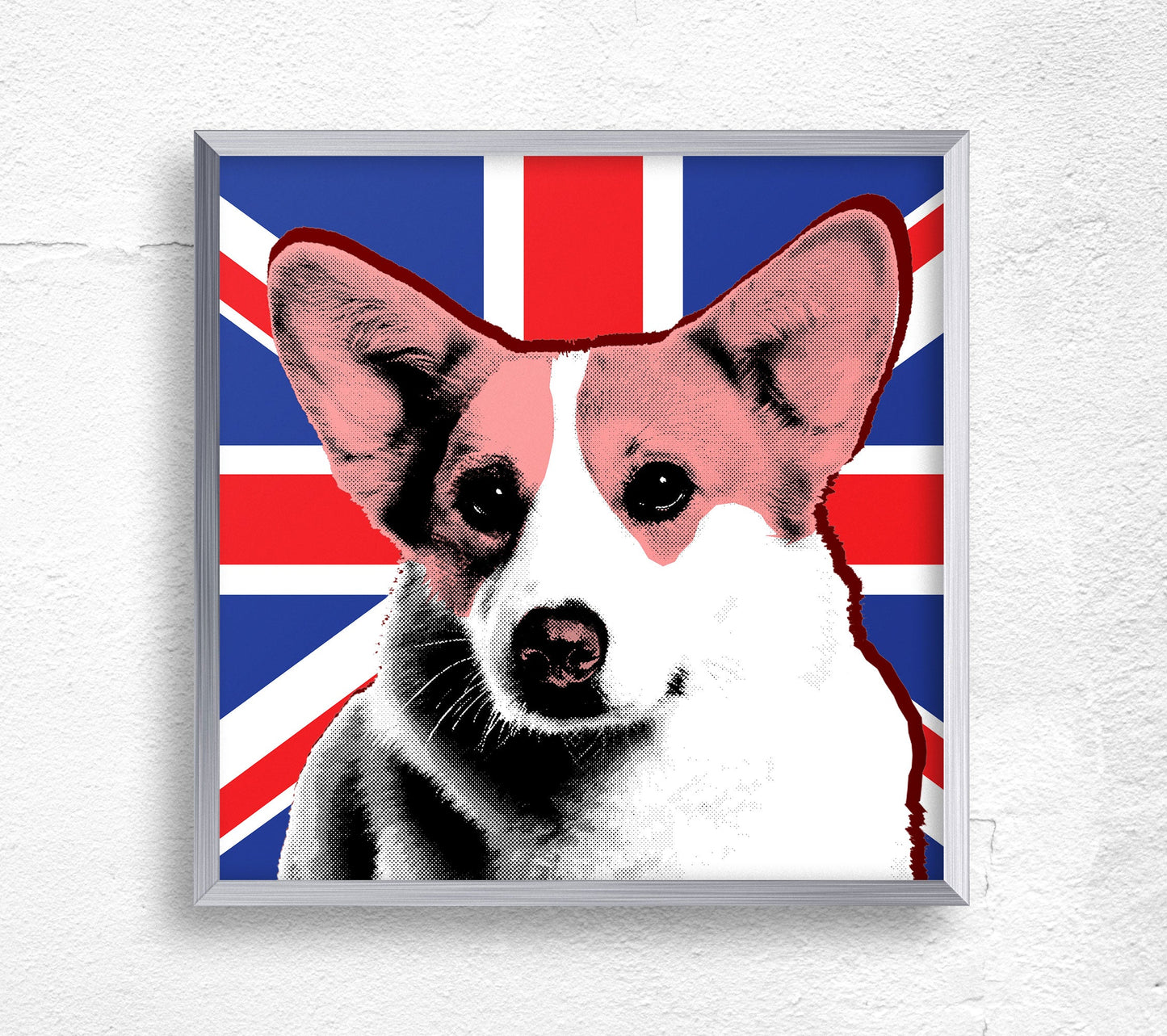 Warhol Corgi Pop Art Print | Royal Pop Art