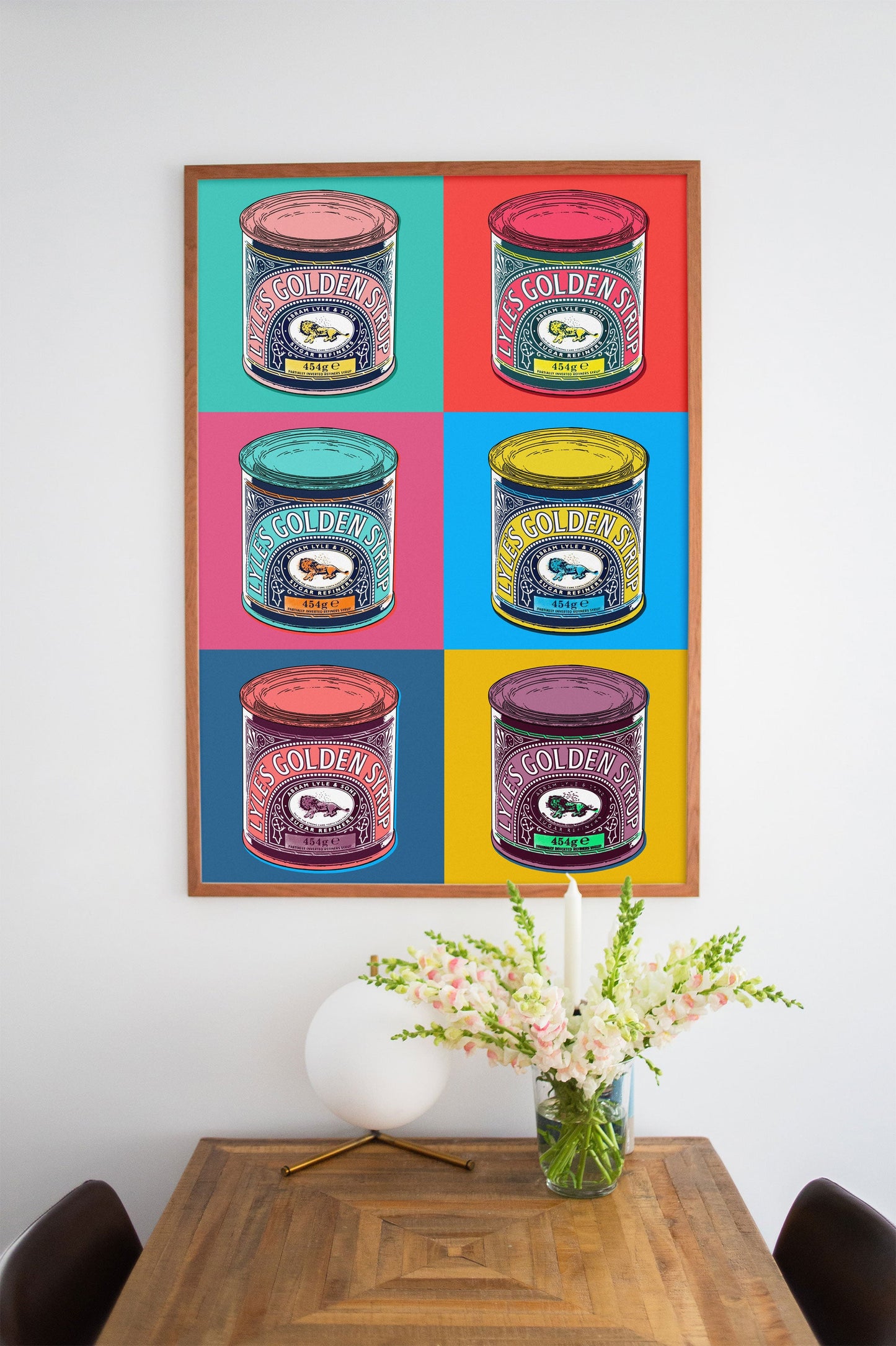 Warhol Golden Syrup Pop Art Print | Kitchen Art