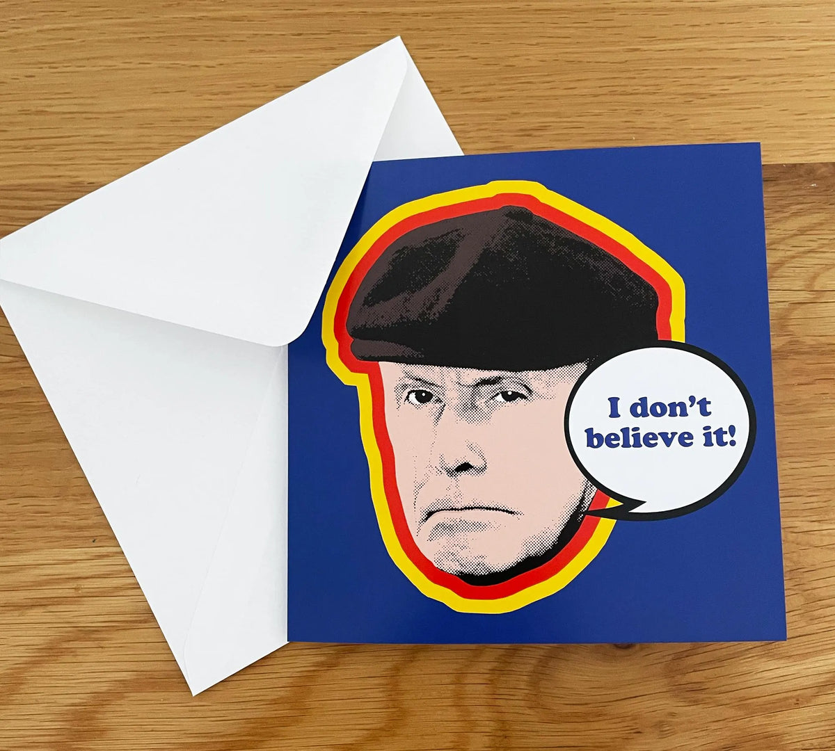 Victor Meldrew Greetings Card | "I Don't Believe It!" | Pop Art Birthday Card