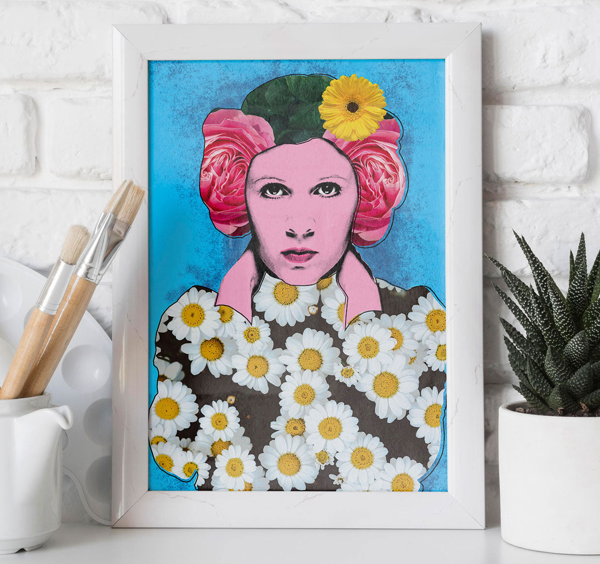 Warhol Princess Leia Pop Art Print | Star Wars Pop Art | Film Wall Art