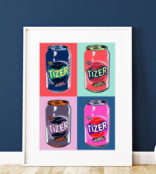 Warhol Pop Art Tizer Print | Kitchen Print